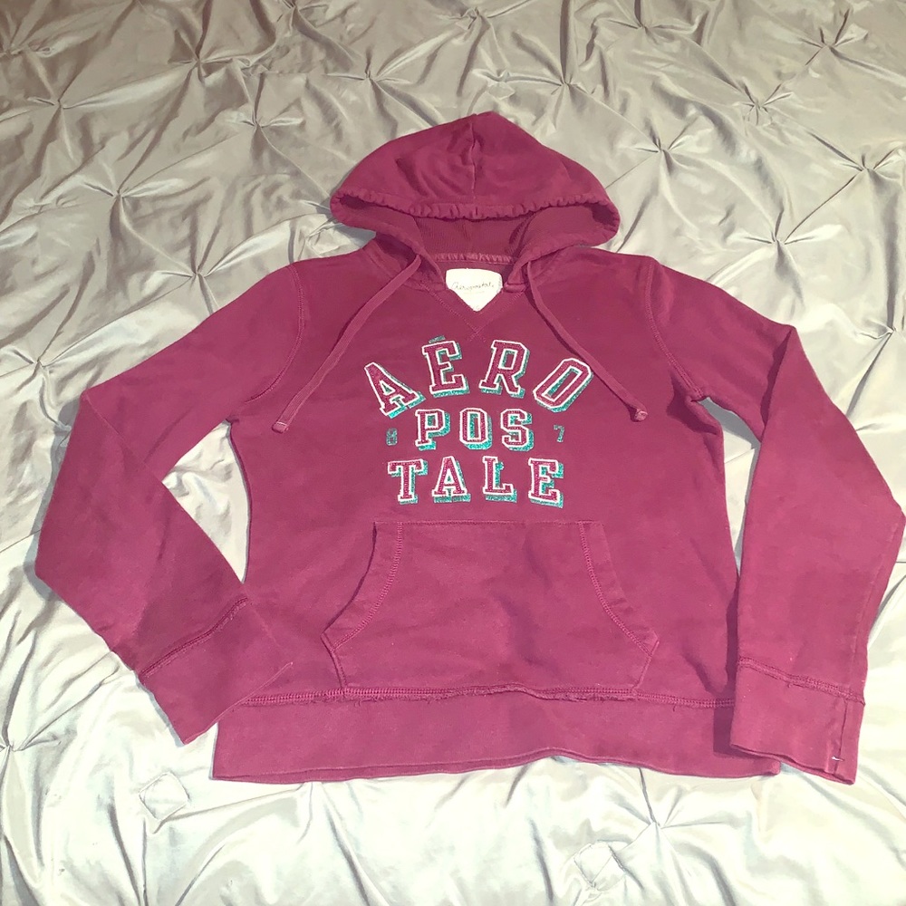 Light purple pullover hoodie